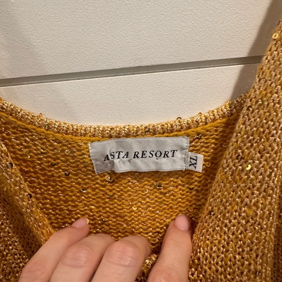 ASTA Resort Delilah Mini Dress - Sepia Sequin - Picture 7 of 9